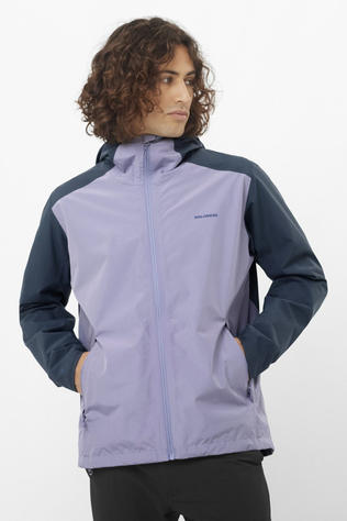 Salomon Mens Outscape 2L Jacket Blue Granite/Blue Nights