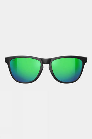 SunGod Unisex Classics 4 Polarised Sunglasses Matte Black / Green