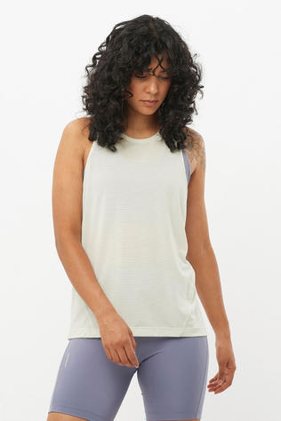 Salomon Womens Shakeout Core Tank Top Icicle