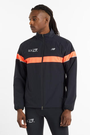 New Balance Mens London Edition Marathon Jacket Black