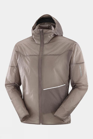 Salomon Mens Sense Aero Wind Jacket Iron