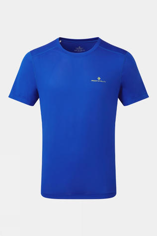 Ronhill Mens Tech T-Shirt Azurite/Citrus
