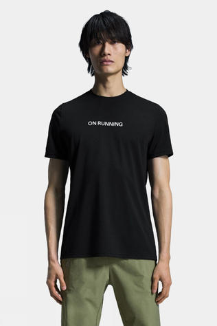 On Mens Run T-Shirt Black
