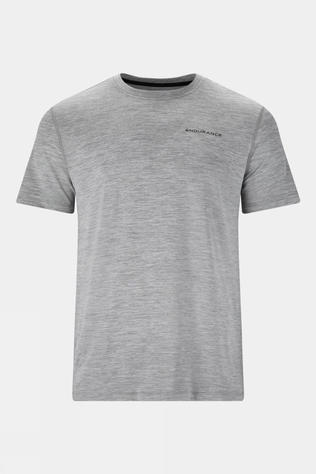 Endurance Mens Abdon Melange T-Shirt Grey Melange