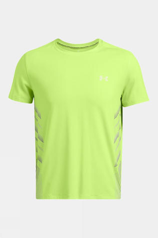 Under Armour Mens Launch Elite Graphic T-Shirt Morph Green/Castlerock/Reflective