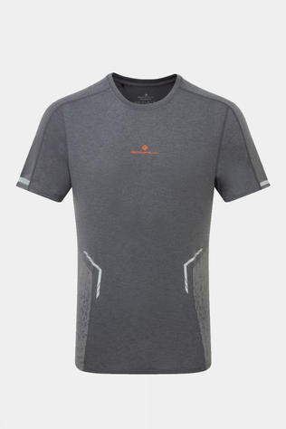 Ronhill Mens Tech Reflect T-Shirt Iron/Reflect