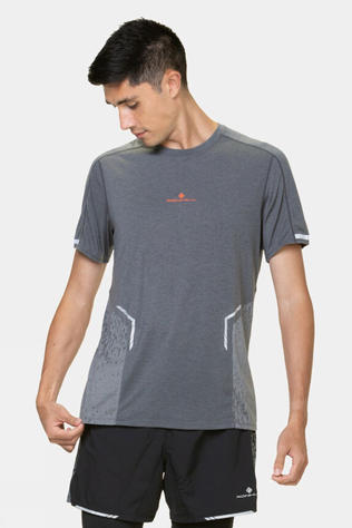Ronhill Mens Tech Reflect T-Shirt Iron/Reflect