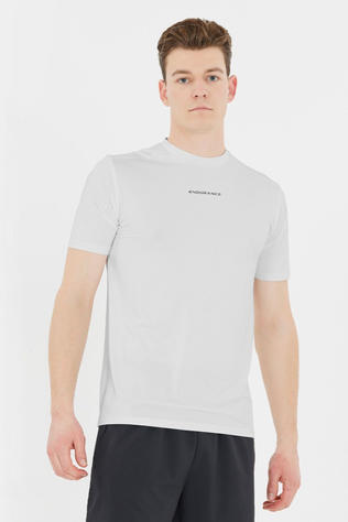 Endurance Mens Loker T-Shirt White