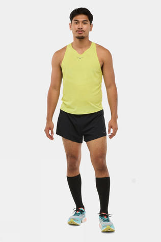 Hoka Mens Race Day Singlet Top Hoka Citrus
