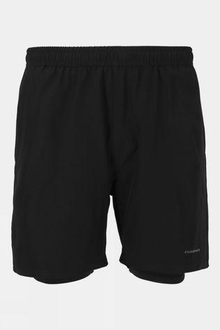 Endurance Mens Kros 2-In-1 Running Shorts Black