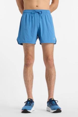 New Balance Mens RC 5" Shorts Sea Stone