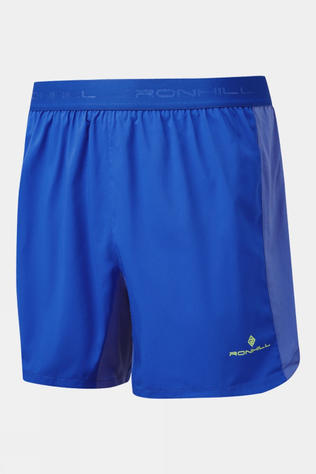 Ronhill Mens Tech 5" Shorts Azurite/Citrus