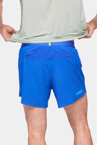 Hoka Mens Glide 5'' Running Shorts Ultramarine