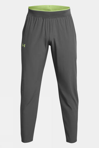 Under Armour Mens Storm Running Pants Castlerock/Morph Green/Reflective