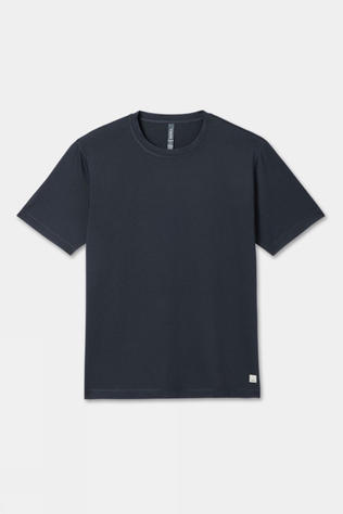 Vuori Mens Tradewind Performance 2.0 T-Shirt Black Heather