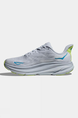 Hoka Womens Clifton 9 Shoes Gull/Sea Ice