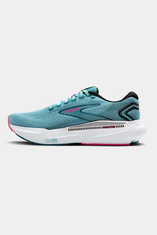 Brooks Womens Glycerin GTS 21 Shoes Moroccan Blue/Aqua/Pink