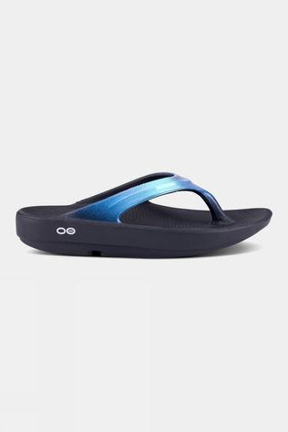 OOFOS Womens OOlala Luxe Flip Flops Atlantis