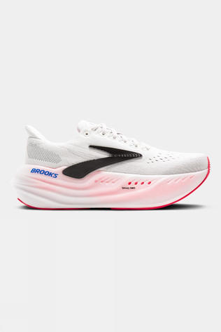 Brooks Womens Glycerin Max Shoes White/Black/Diva Pink