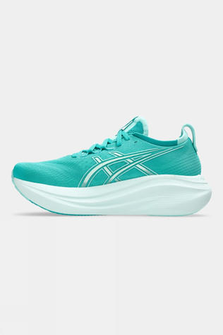 Asics Womens Gel-Nimbus 27 Shoes Wave Teal/Illuminate Mint