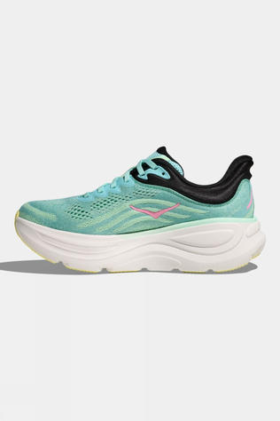 Hoka Womens Bondi 9 Shoes Blue Spark/Mint Flourite
