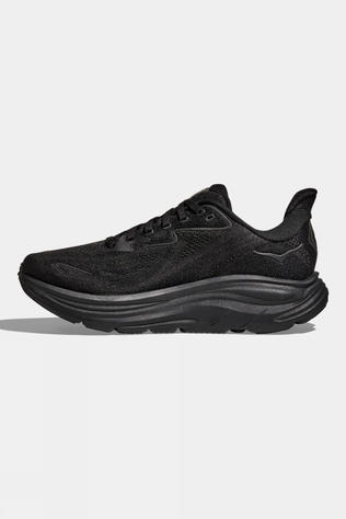 Hoka Womens Clifton 10 Shoes Black/Black