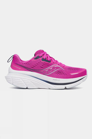 Saucony Womens Guide 18 Shoes Fuchsia/Navy