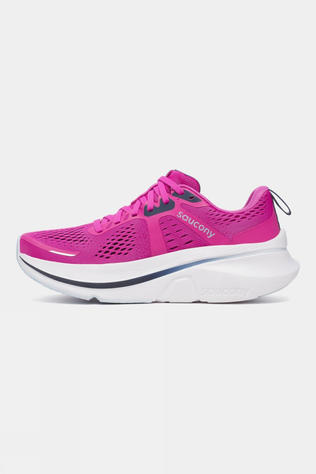 Saucony Womens Guide 18 Shoes Fuchsia/Navy