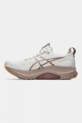 Asics Womens Kayano 32 Shoes White/Orange Glow