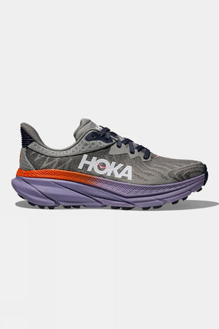 Hoka Womens Challenger ATR 7 Shoes Galactic Grey/Wild Indigo