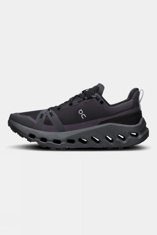 On Womens Cloudsurfer Trail Waterproof Shoes Black/Eclipse