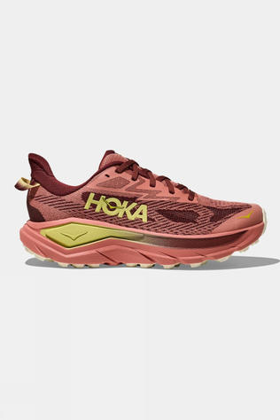 Hoka Womens Challenger 8 Shoes Blush/Dark Cedar