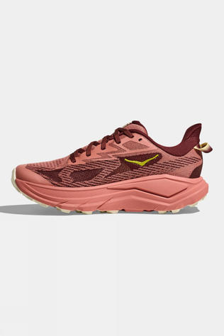 Hoka Womens Challenger 8 Shoes Blush/Dark Cedar