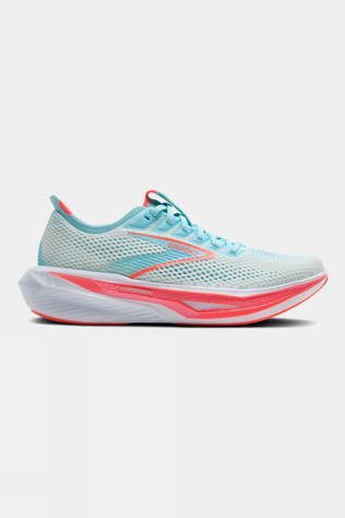 Brooks Womens Hyperion 3 Shoes White/Pink Clay/Atomizer