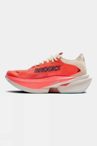 Brooks Womens Hyperion Max 3 Shoes Coconut/Fiery Coral/Atomizer