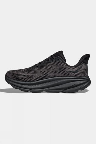 Hoka Mens Clifton 9 Shoes Triple Black