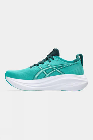 Asics Mens Gel-Nimbus 27 Shoes Wave Teal/Saxon Green