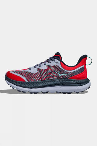 Hoka Mens Mafate Speed 4 Shoes Cerise/Stormy Skies