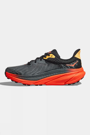 Hoka Mens Challenger ATR 7 Shoes Castlerock/Flame