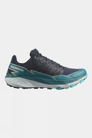Salomon Mens Thundercross Shoes Carbon/Tahitian Tide/Peacock Blue