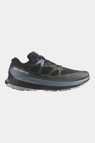 Salomon Mens Ultra Glide 2 Shoes Black/Flint Stone/Green Gecko