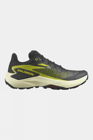 Salomon Mens Genesis Shoes Black/Sulphur Spring/Transparent Yellow