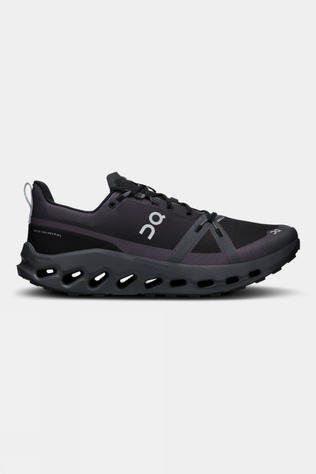 On Mens Cloudsurfer Trail Waterproof Shoes Black/Eclipse