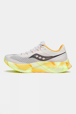 Saucony Mens Endorphin Pro 4 Shoes Fog/Peel