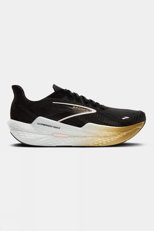 Brooks Mens Hyperion Max 2 Shoes Black/Gold/Pink