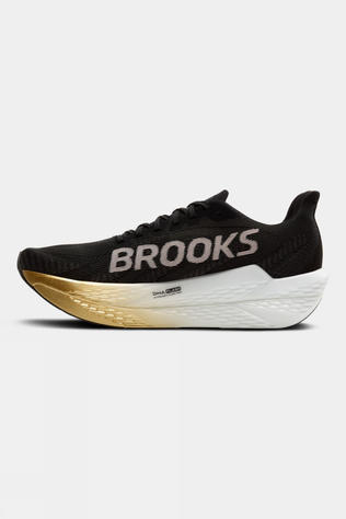 Brooks Mens Hyperion Max 2 Shoes Black/Gold/Pink