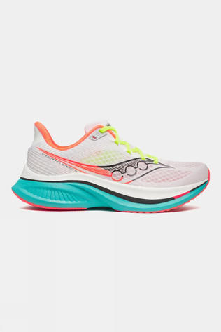 Saucony Mens Endorphin Speed 5 Shoes White/Mutant