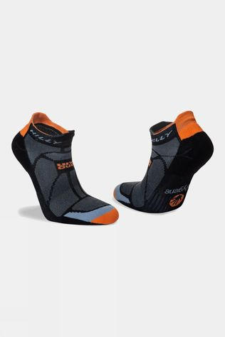 Hilly Unisex Marathon Fresh Socklet Min Socks Black/Orange