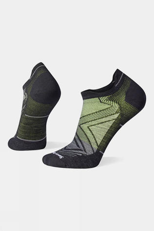 Smartwool Unisex Run Zero Cushion Low Ankle Socks Black