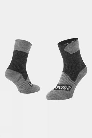 Sealskinz Bircham Waterproof All Weather Ankle Length Socks Black